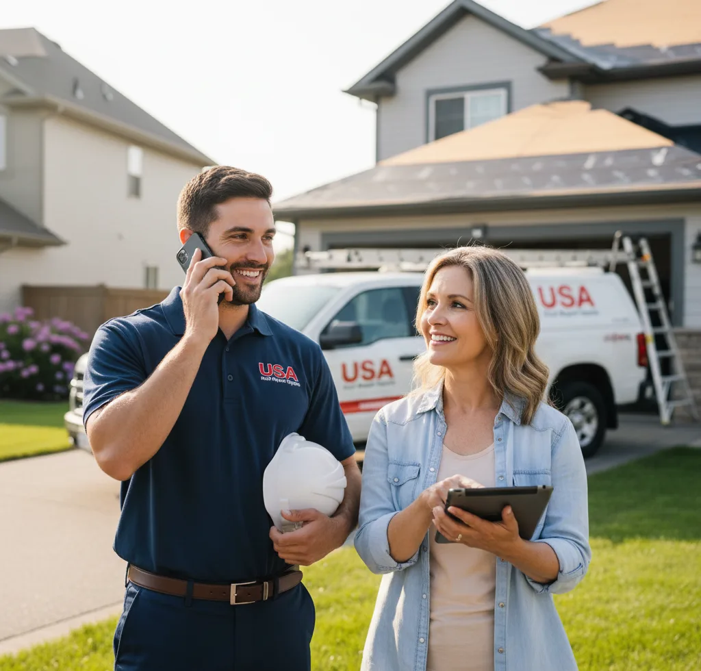 USA Roof Repair Experts customer support in Lineville